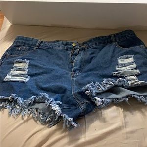 Jean shorts